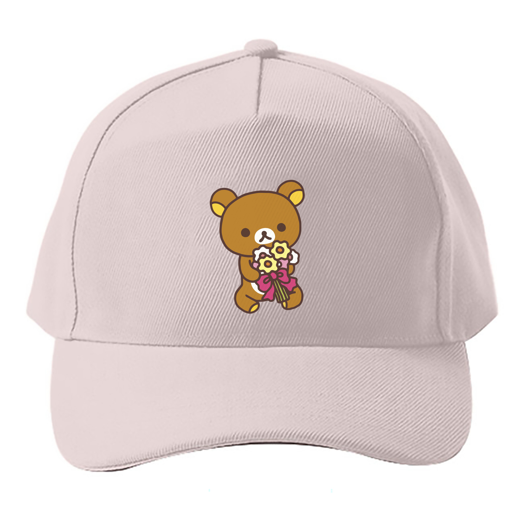 （画像用） リラックマ リラックマ キイロイトリ Rilakkuma Korilakkuma Kiiroitori ベースボールキャップ 綿100％ 男女兼用 帽子 スポーツ